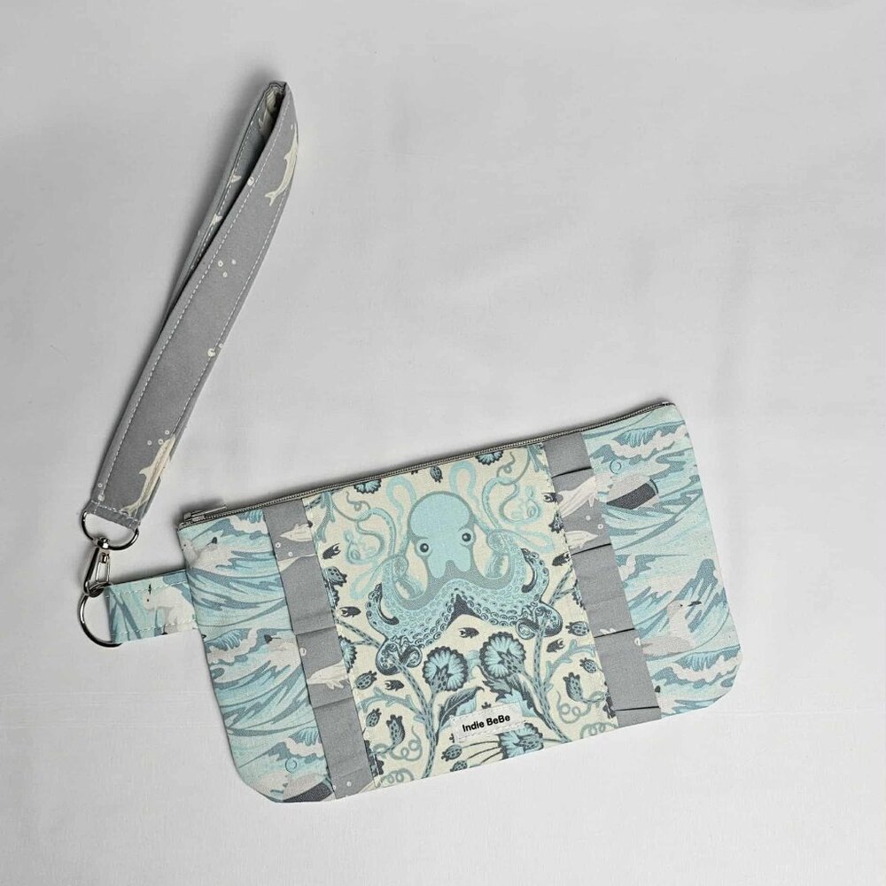 Tula Pink Octogarden Wristlet Wallet Purse: Gift for Women